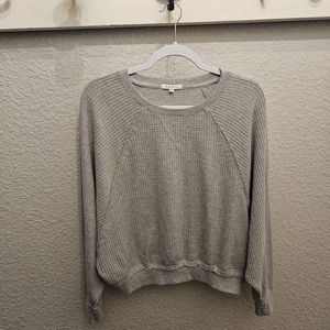 Z Supply waffle knit long sleeve, size XS